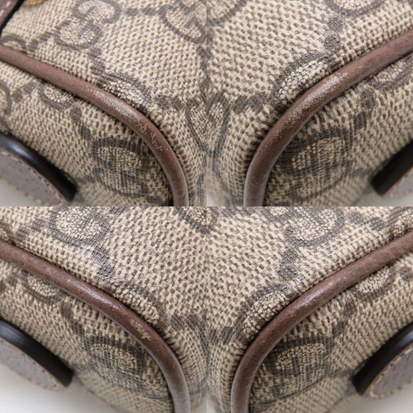 GUCCI Cream Leather Shoulder Bag - Picture 5 of 9